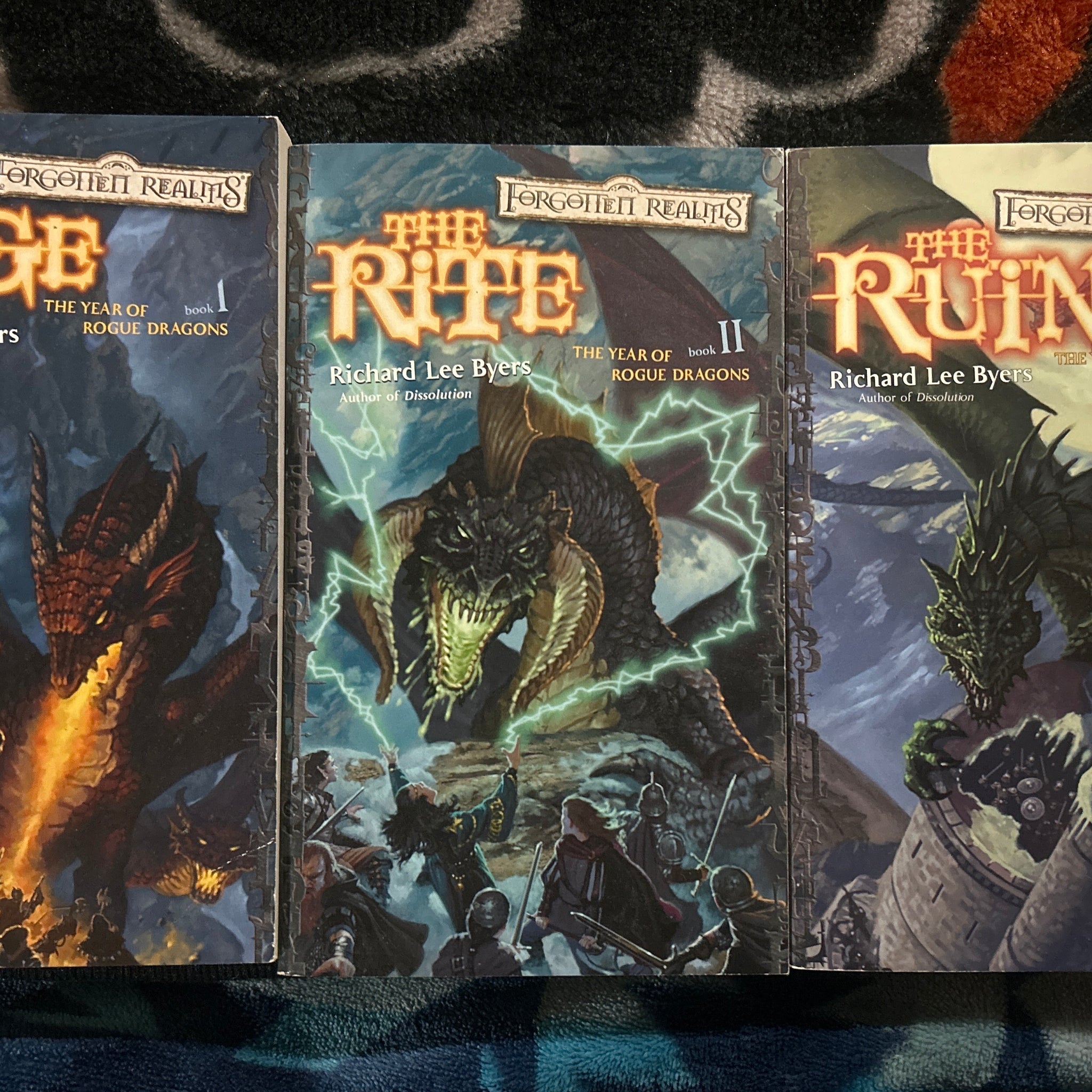 Dragonlance & Forgotten Realms Fantasy Book Lot – 15 Book Collection