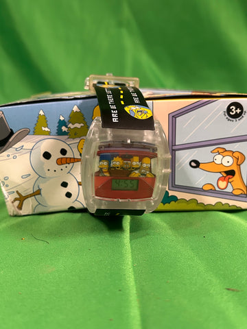 The Simpsons Official Talking Watch Set-4 Vintage Boxed Watches