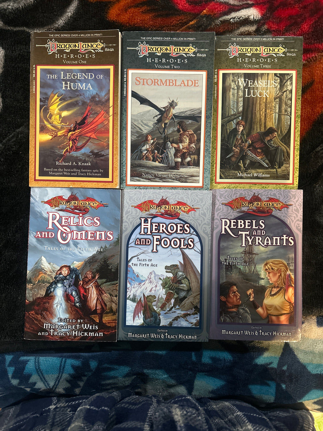 Dragonlance & Forgotten Realms Fantasy Book Lot – 15 Book Collection