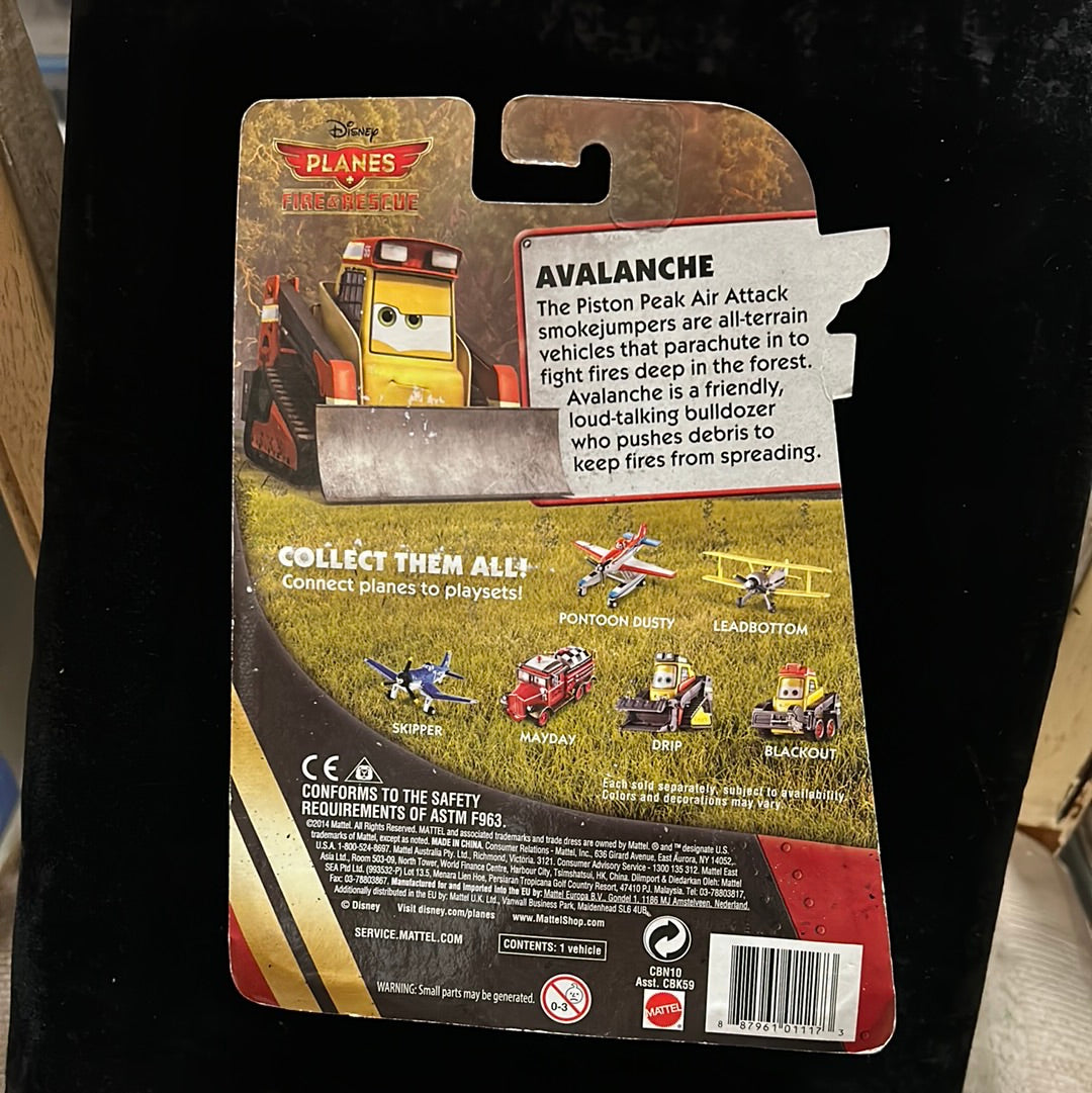 Disney 2015 Planes Fire & Rescue Avalanche - Hot Wheelman & Collectibles
