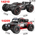 MJX Hyper Go RC Car High Speed 14209 14210 Brushless 1/14 2.4G Remote Control 4WD Off-road Racing Electric Truck - Hot Wheelman & Collectibles