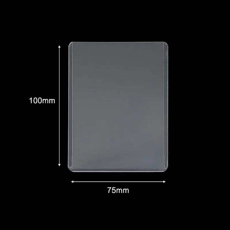 1-25pcs 3"x4" Hard Plastic Card Sleeves Waterproof Collector Card Holder Protectors cover for Trading Cards Sports Baseball Card