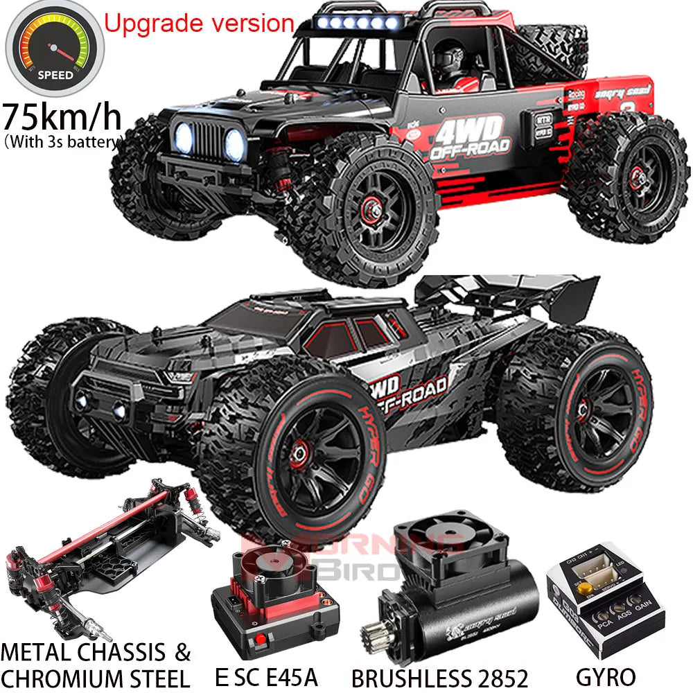 MJX Hyper Go RC Car High Speed 14209 14210 Brushless 1/14 2.4G Remote Control 4WD Off-road Racing Electric Truck - Hot Wheelman & Collectibles